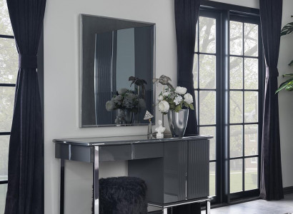 Luxury vanity table with mirror bedroom furniture design modern decor